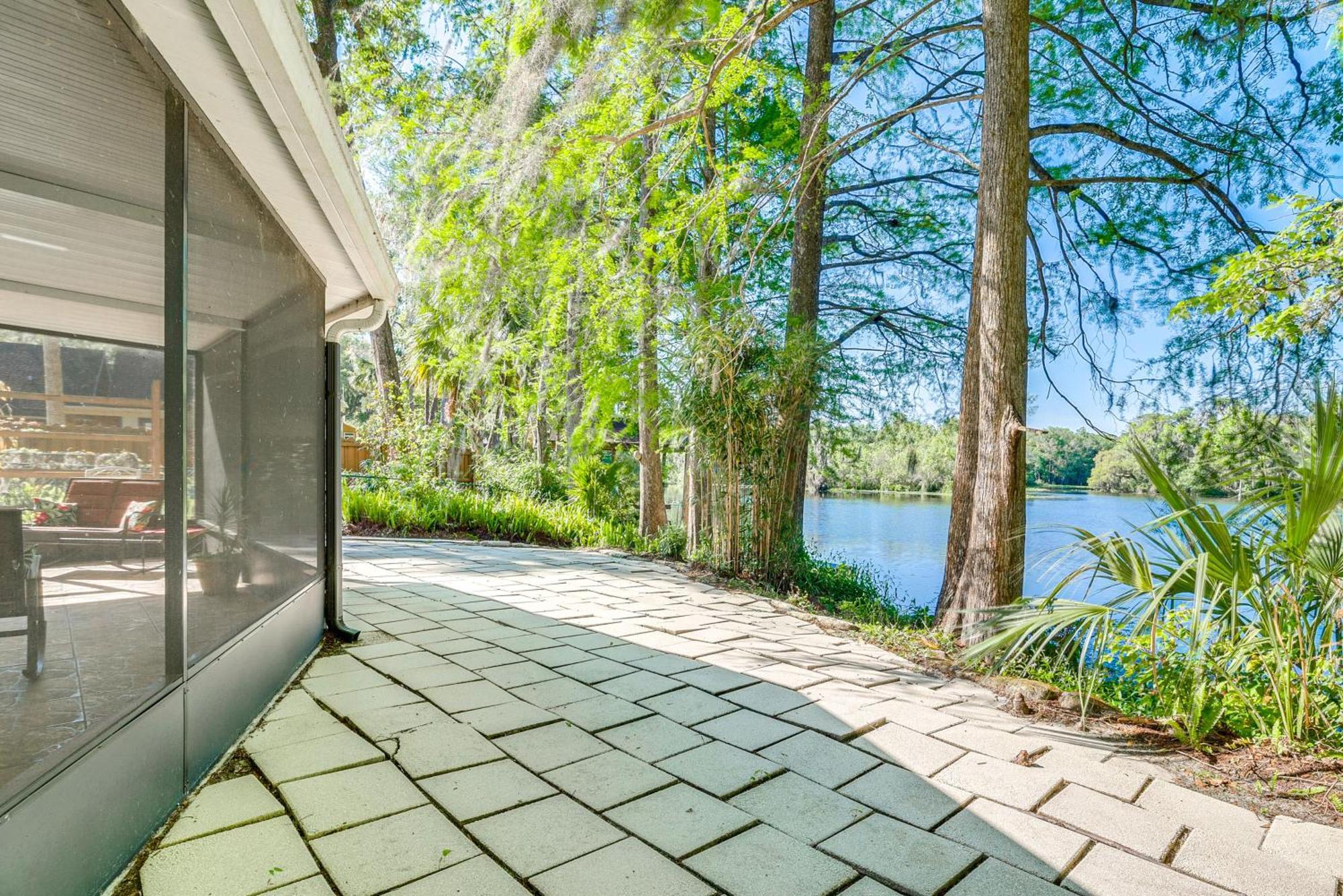 Waterfront Dunnellon Home With Private Dock And Lanai! エクステリア 写真
